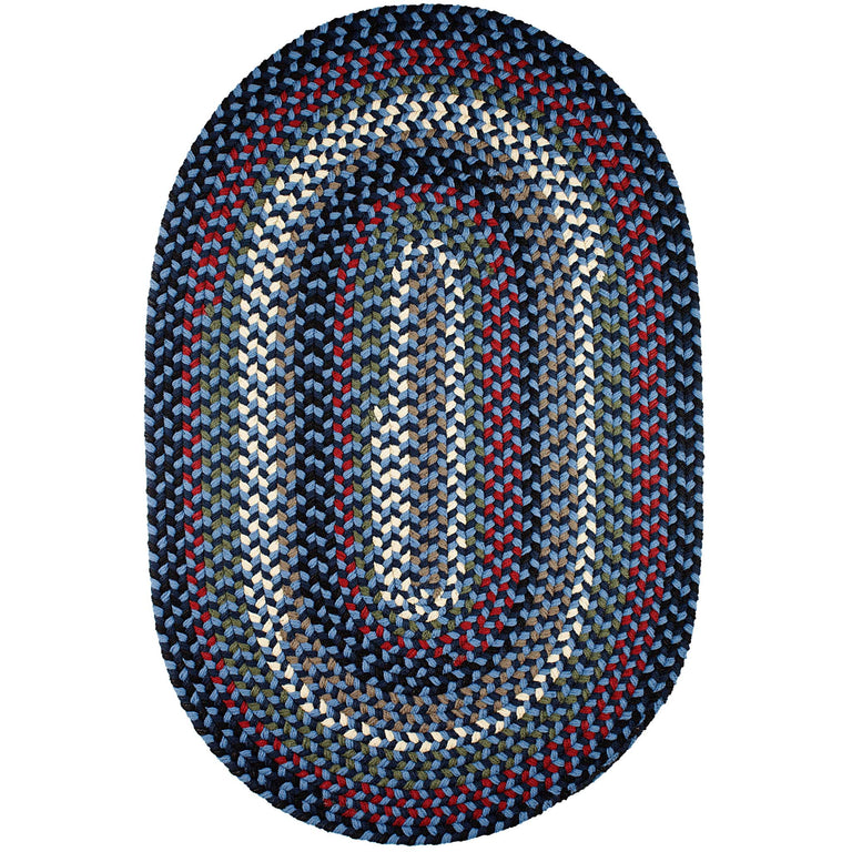 Rhody Greengrass Braided Area Rug